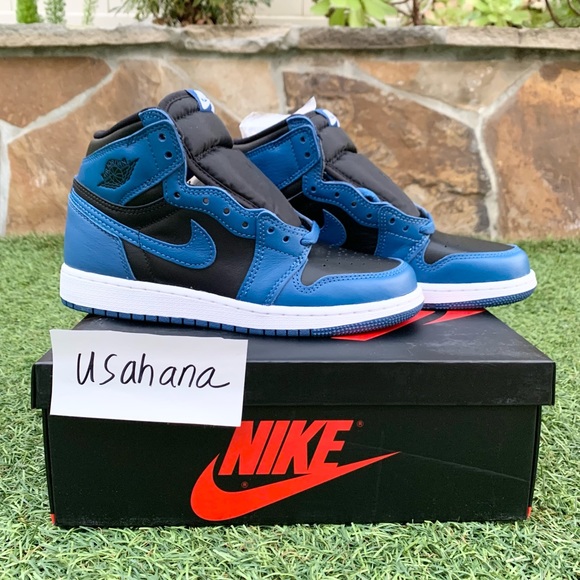 Host Pick 🎉 Nike Air Jordan 1 retro high GS blue - Picture 3 of 4